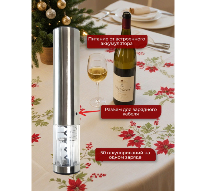 Аэраторы для вина и электрические штопоры