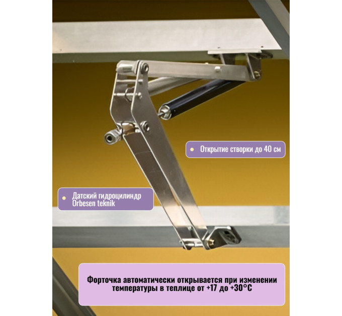 Термоприводы для проветривания теплиц