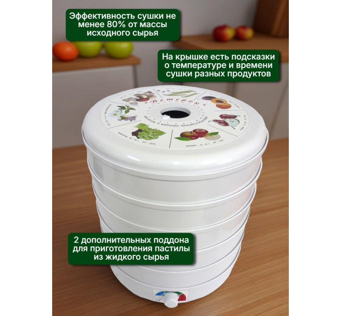 Сушилки для овощей, фруктов и грибов