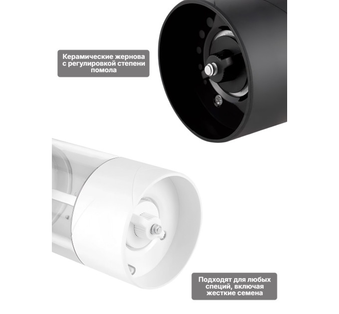 Электрические мельницы для перца, соли, специй