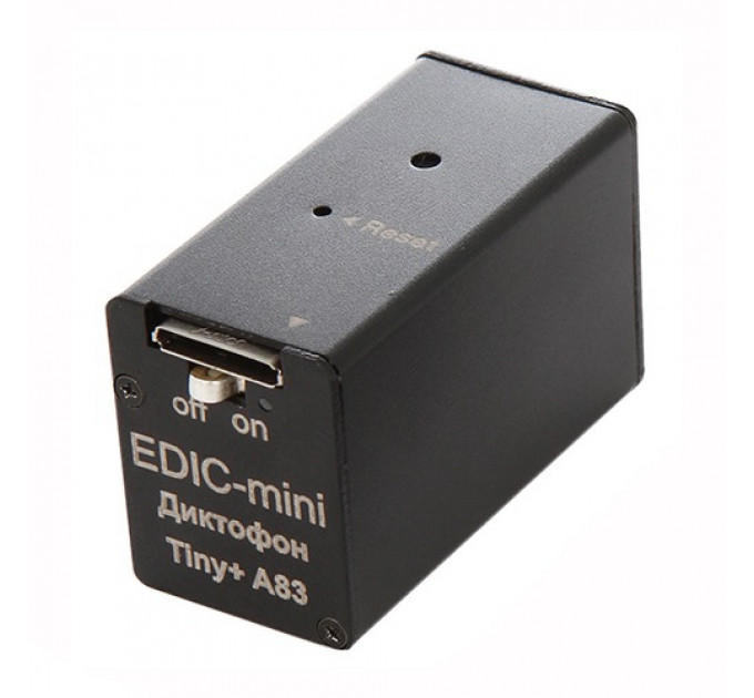 Диктофон цифровой Edic-mini Tiny+ A83 (150ч) фото