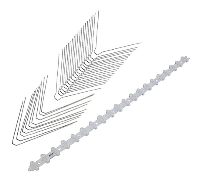 Противоприсадные шипы от птиц "SITITEK Барьер-Премиум 5С" для самостоятельной сборки фото