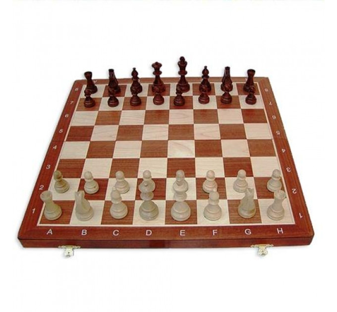 Шахматы "Турнирные" 53х53 см, деревянные фото