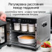 Сушилка для фруктов с WI-FI CHEF PRO CF-FD804A (6 поддонов + 6 для пастилы + 6 для ягод) 40 л, сталь фото