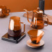 Кофейный набор 3 в 1 Circle Joy Amber Coffee Maker Set (CJ-CF09) (Аккумуляторная кофемолка + посуда для приготовления кофе) фото