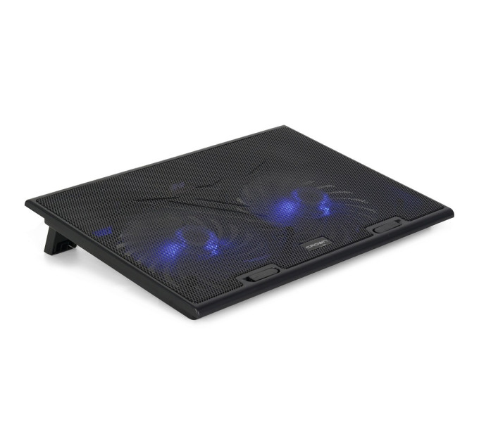 Охлаждающая подставка для ноутбука CROWN CMLS-401 Blue, до 17" фото
