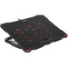 Охлаждающая подставка для ноутбука CROWN CMLS-402 Red, до 17" фото