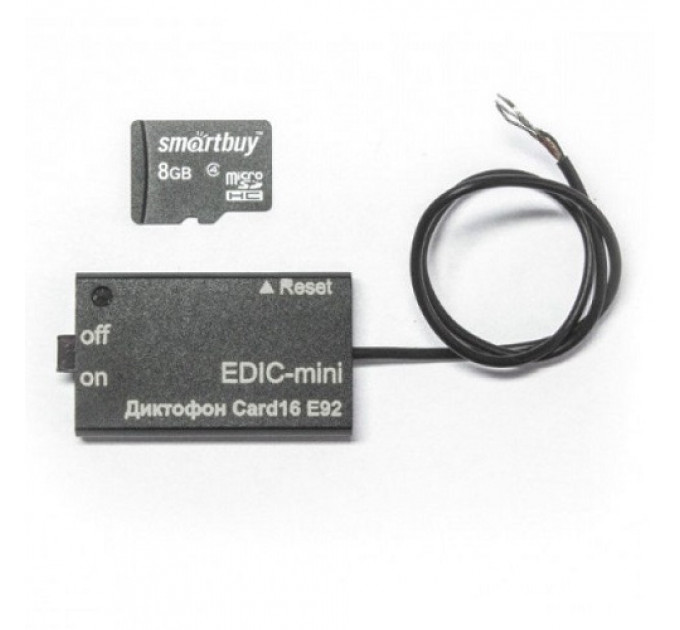 Цифровой диктофон EDIC-mini CARD16 E92 фото