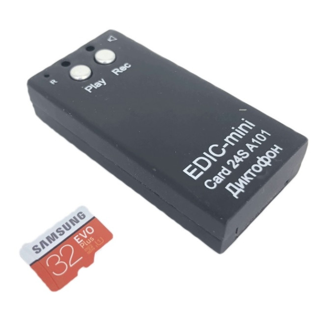 Цифровой диктофон Edic-mini Card24S A101 фото