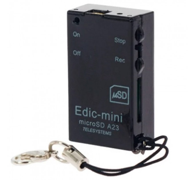 35421, Цифровой диктофон Edic-mini microSD A23, 65753, 5 000.00 р., на склад, , Диктофоны