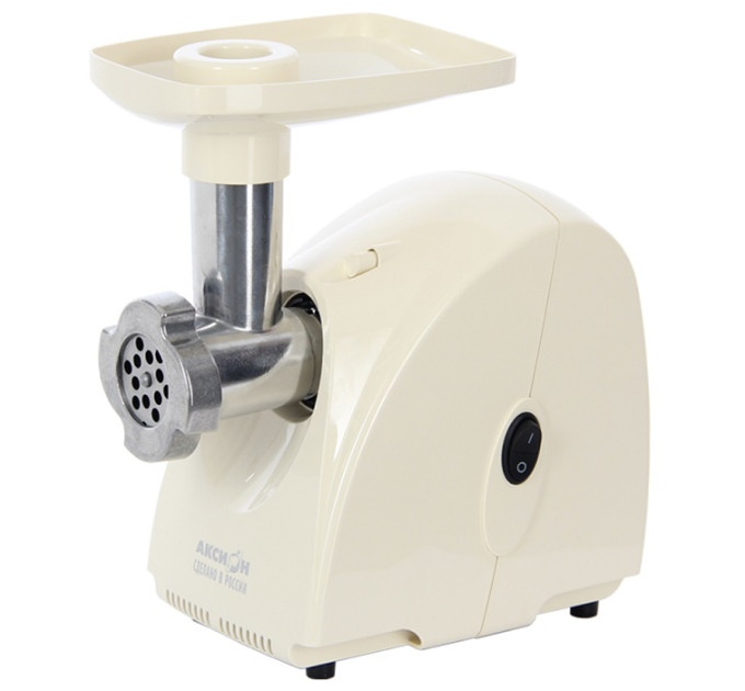 Электрическая мясорубка Аксион М 32.01 (бежевая) фото