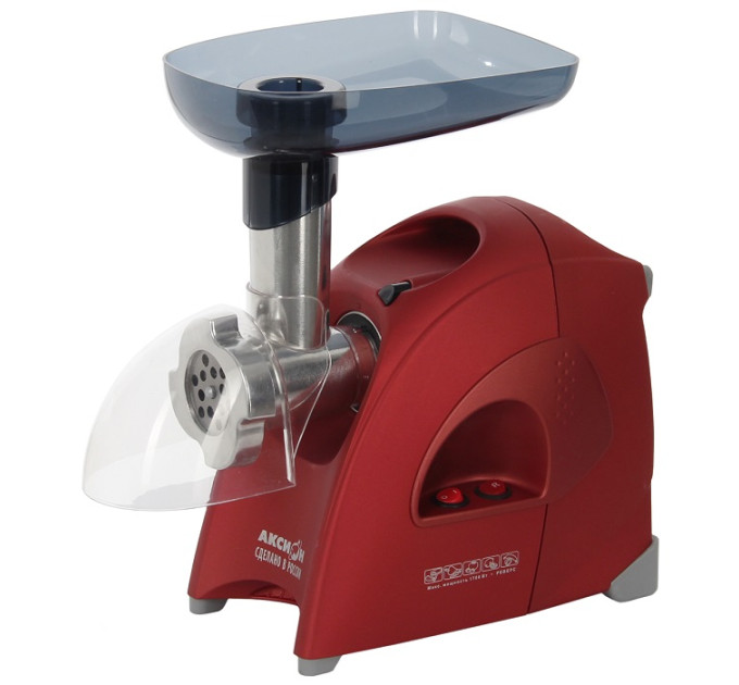 Электрическая мясорубка Аксион М 41.00 (бордовая) фото