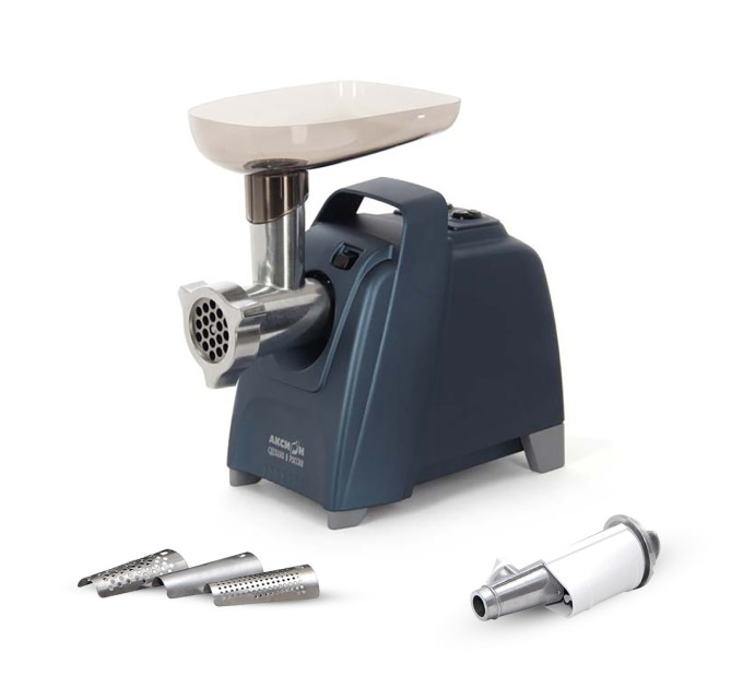 Электрическая мясорубка Аксион М 61.04 (синяя) фото