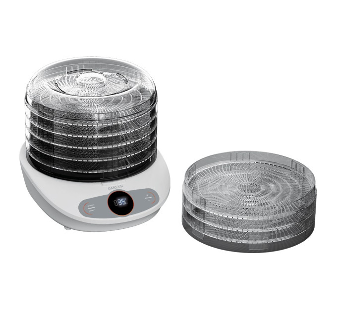 Сушилка для овощей и фруктов GARLYN D-05 Pro (8 поддонов + 1 поддон для пастилы) фото