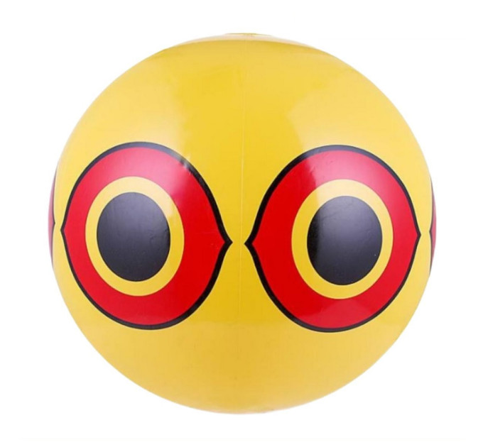 Визуальный отпугиватель птиц «Глаз хищника» с лентами, 40 см фото