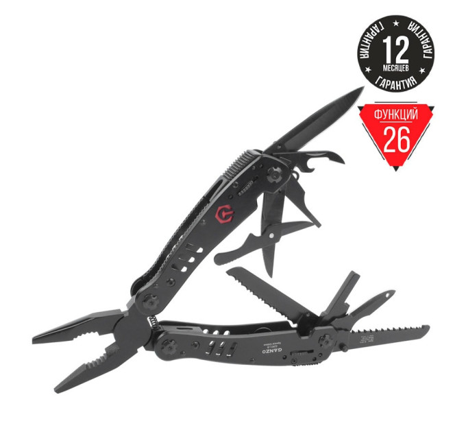 Мультитул Ganzo G301B (26 в 1) фото