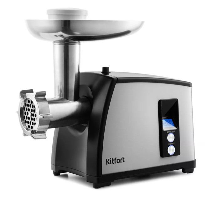 Мясорубка Kitfort KT-2105 с цифовым дисплеем фото