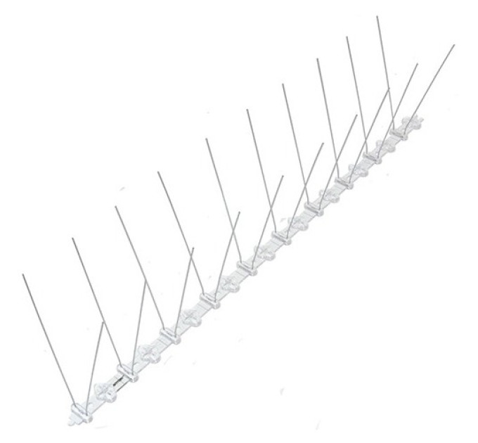 Шипы противоприсадные для отпугивания птиц "SITITEK Барьер-Премиум 2"  (комплект 20 шт.) фото