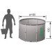 Бочка для воды EKUD складная, из ПВХ (2000 л., h=100см, d=160см) фото