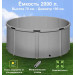 Бочка для воды EKUD складная, из ПВХ (2000 л., h=70см, d=190см) фото