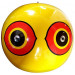 Виниловый 3D-шар с глазами хищника для отпугивания птиц фото