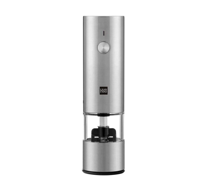 Мини-мельница для специй Xiaomi HuoHou Electric Mini Grinder Rechargable HU0279 RUS с аккумулятором, серебристая фото