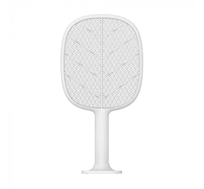 Мухобойка электрическая 2 в 1 Xiaomi SOLOVE Electric Mosquito Swatter (P2+ Grey RUS) с режимом электрической ловушки фото