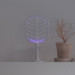 Мухобойка электрическая 2 в 1 Xiaomi SOLOVE Electric Mosquito Swatter (P2+ Grey RUS) с режимом электрической ловушки фото