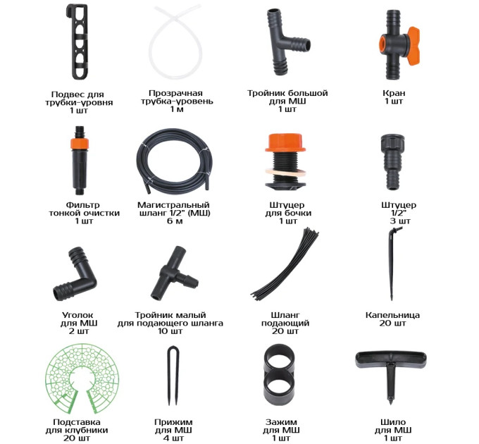 Системы капельного полива