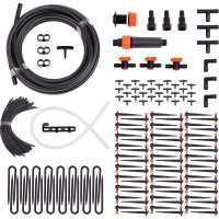 Капельный полив Жук от ёмкости с регулируемыми капельницами (60 растений) Капельный полив Жук от ёмкости с регулируемыми капельницами (60 растений)