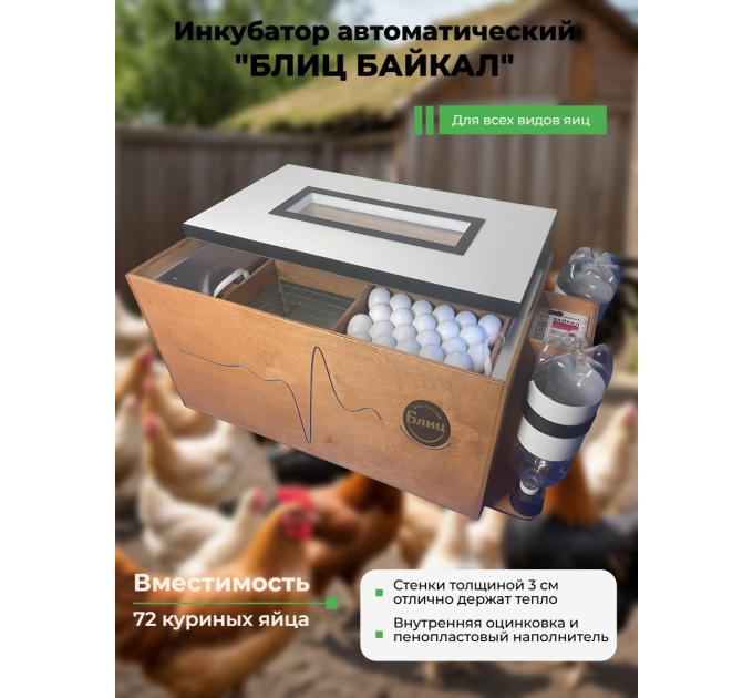 Инкубатор БЛИЦ БАЙКАЛ фото