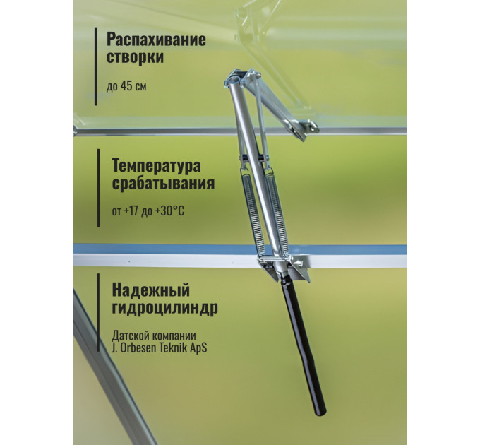 Термоприводы для проветривания теплиц