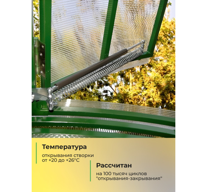 Термоприводы для проветривания теплиц