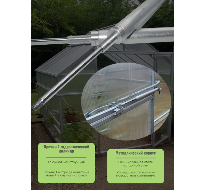 Термоприводы для проветривания теплиц