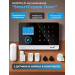 Беспроводная GSM/Wi-Fi сигнализация TUYA "SmartСтраж Око+" для дома и квартиры (2 канала оповещения, поддержка RFID карт, удобное приложение) фото