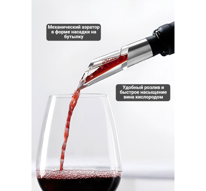 Аэраторы для вина и электрические штопоры