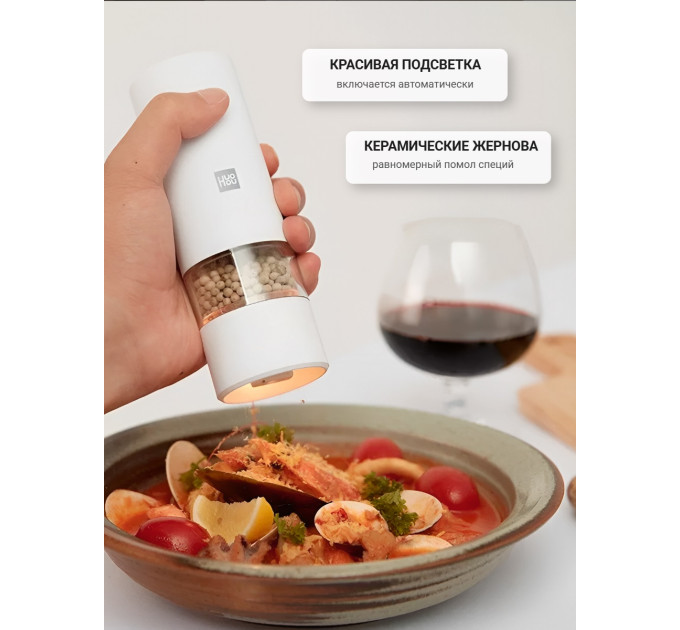 Электрические мельницы для перца, соли, специй