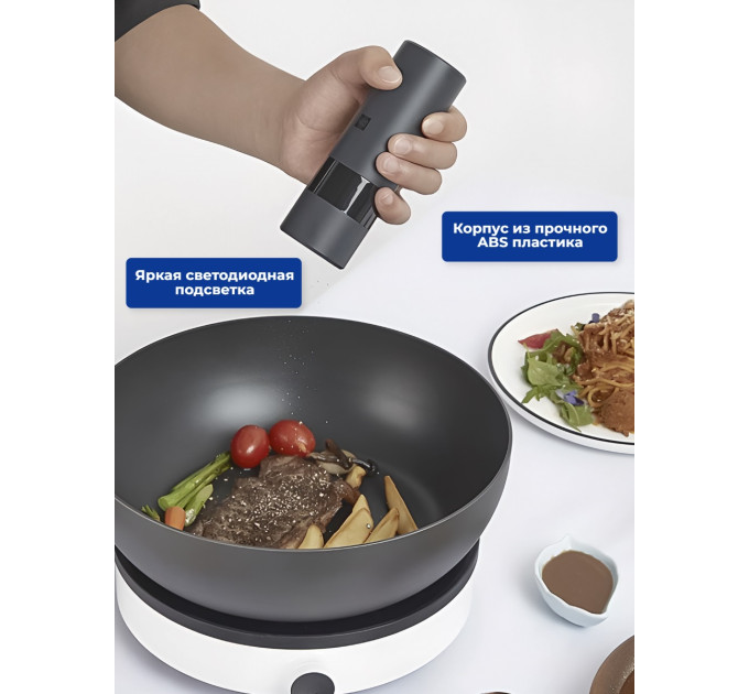 Электрические мельницы для перца, соли, специй