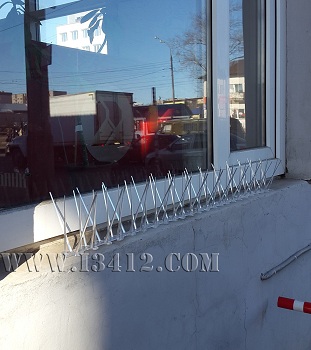 С расстояния антиприсадные шипы