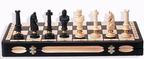 Шахматы Роял Люкс порадуют каждого, кто ценит стильные качественные вещи 