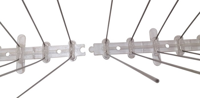 Противоприсадные шипы от птиц SITITEK Барьер-Премиум 2С