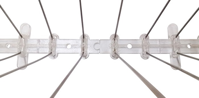 Противоприсадные шипы от птиц SITITEK Барьер-Премиум 2С