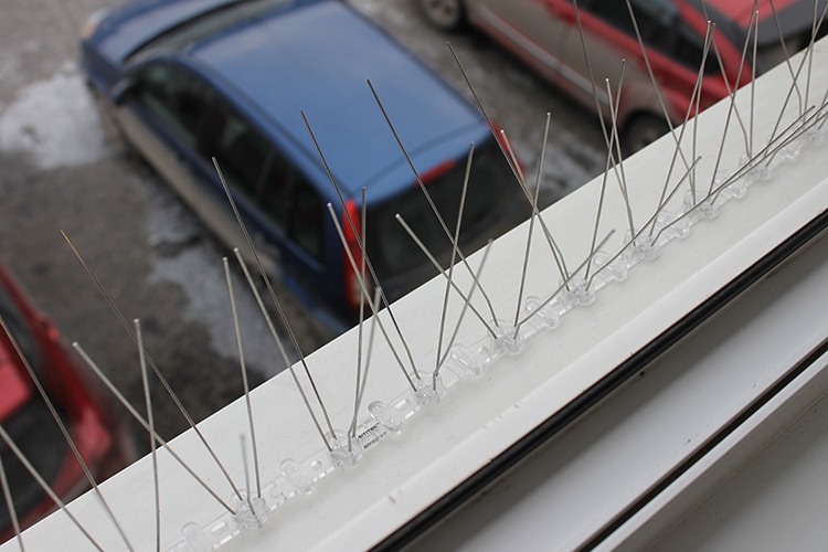 Противоприсадные шипы от птиц SITITEK Барьер-Премиум 3С