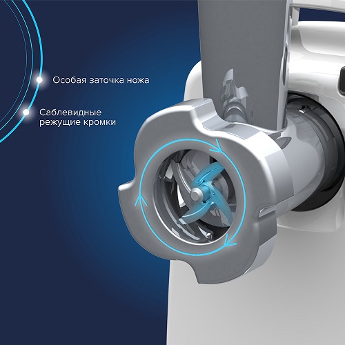 Мясорубка Аксион М321.04 (2 в 1: мясорубка + соковыжималка)