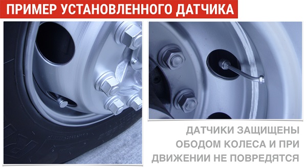 Датчики давления в шинах грузового автомобиля TPMS CRX-1012/W6