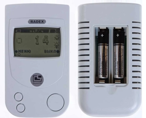 Дозиметр Радэкс 1503+ в полевых условиях