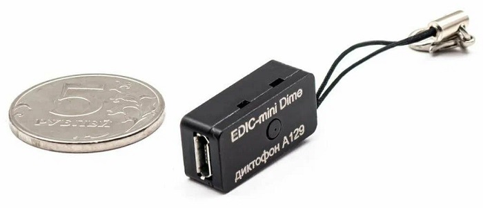Диктофон Edic-mini Dime А129