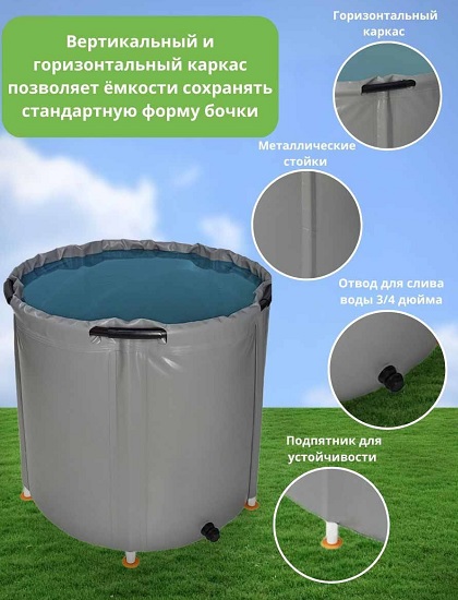 Складная емкость для воды EKUD