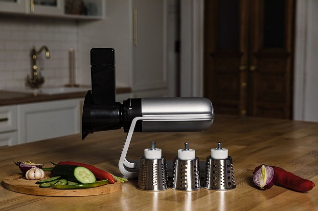 Мясорубка GARLYN NLO 2.0 (3в1: мясорубка + соковыжималка + овощерезка)