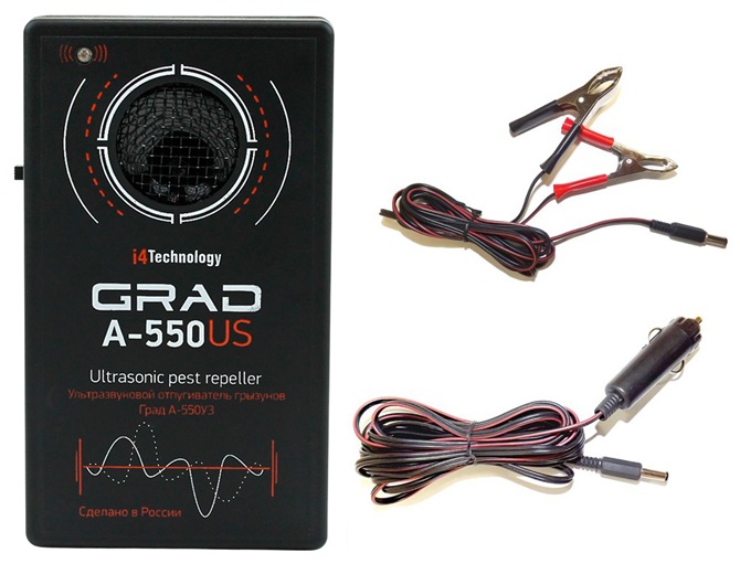 Ультразвуковой отпугиватель грызунов ГРАД А-550УЗ